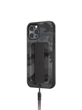 UNIQ IPHONE 12/12 PRO COVER,HELDRO DESIGNER EDITION ANTIMICROBIAL-CHARCOALCAMO