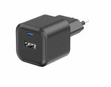 SWISSTEN CHARGER GaN 1x USB-C 35W PD + 1x USB-A 27W QC BLACK