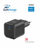 SWISSTEN CHARGER GaN 1x USB-C 35W POWER DELIVERY BLACK