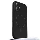 Nord Covr For iPhone 17 Case Compatible with MagSafe Liquid Silicone  - Black