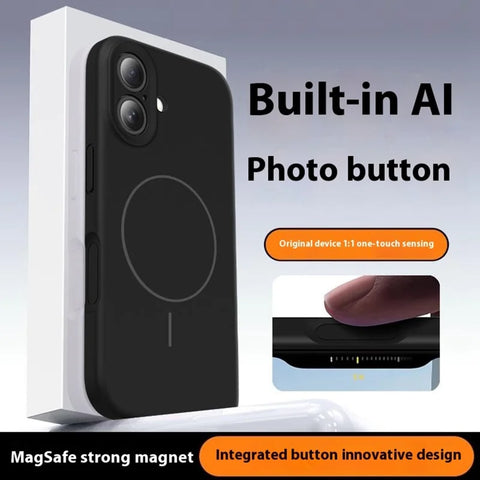 Nord Covr For iPhone 17 Case Compatible with MagSafe Liquid Silicone  - Black