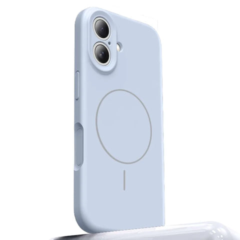 Nord Covr For iPhone 17 Case Compatible with MagSafe Liquid Silicone  - Baby Blue