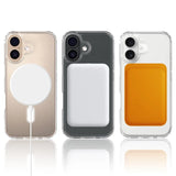 Nord Covr For iPhone 17 Clear Phone Case Compatible with MagSafe TPU+Acrylic Back Cover - Clear