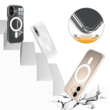 Nord Covr For iPhone 17 Clear Phone Case Compatible with MagSafe TPU+Acrylic Back Cover - Clear