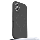 Nord Covr For iPhone 17 Case Compatible with MagSafe Liquid Silicone  - Dark Grey