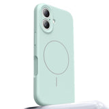 Nord Covr For iPhone 17 Case Compatible with MagSafe Liquid Silicone  - Light Green