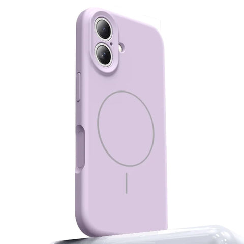 Nord Covr For iPhone 17 Case Compatible with MagSafe Liquid Silicone  - Light Purple