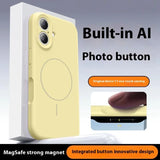 Nord Covr For iPhone 17 Case Compatible with MagSafe Liquid Silicone  - Light Yellow