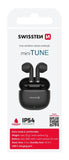 BLUETOOTH TWS EARPHONES SWISSTEN Mini TUNE BLACK