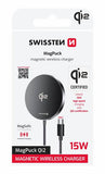 SWISSTEN WIRELESS CHARGER MagPuck Qi2 1.5 M (MagSafe compatible)