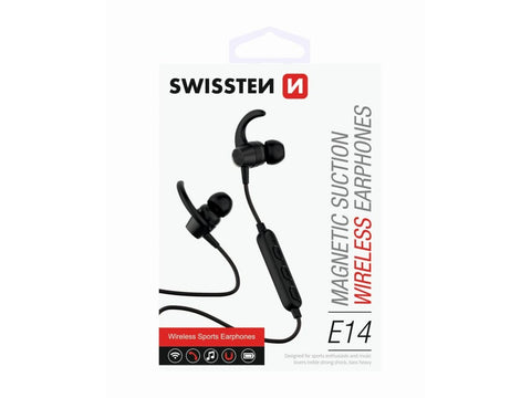 BLUETOOTH EARPHONES SWISSTEN ACTIVE BLACK