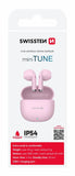 BLUETOOTH TWS EARPHONES SWISSTEN Mini TUNE PINK