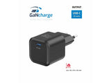 SWISSTEN  CHARGER GaN 1x USB-C 20W POWER DELIVERY BLACK