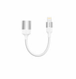 OTG ADAPTER SWISSTEN TEXTILE LIGHTNING (male) / USB-A (female) 0,12 M WHITE