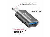 SWISSTEN OTG ADAPTER LIGHTNING(M)/USB-A(F)
