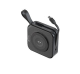 SWISSTEN POWER BANK ALL-IN-ONE PRO WITH EXCHANGEABLE PLUGS (US, EU, UK) 10000 mAh 20W BLACK