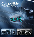 SWISSTEN MAGNETIC CAR HOLDER WITH WIRELESS CHARGER 15W (MagSafe compatible)