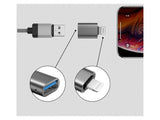 SWISSTEN OTG ADAPTER LIGHTNING(M)/USB-A(F)