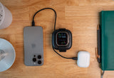 SWISSTEN POWER BANK VOLTBOX MagGO 10000 mAh WITH BUILT-IN CABLES + MAGSAFE + APPLE WATCH
