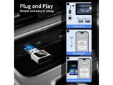 SWISSTEN CARLINK ADAPTER-WIRELESS APPLE CARPLAY/ANDROID AUTO+(ADAPTER USB-A/USB-C) - SamoTech