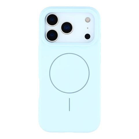 Nord Covr For iPhone 17 Pro Case Compatible with MagSafe Liquid Silicone - Baby Blue