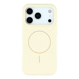 Nord Covr For iPhone 17 Pro Case Compatible with MagSafe Liquid Silicone - Antique White