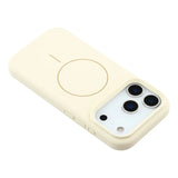 Nord Covr For iPhone 17 Pro Case Compatible with MagSafe Liquid Silicone - Antique White
