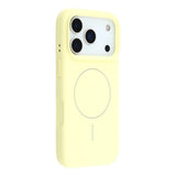 Nord Covr For iPhone 17 Pro Case Compatible with MagSafe Liquid Silicone - Light Yellow