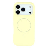 Nord Covr For iPhone 17 Pro Case Compatible with MagSafe Liquid Silicone - Light Yellow