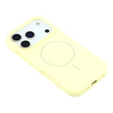 Nord Covr For iPhone 17 Pro Case Compatible with MagSafe Liquid Silicone - Light Yellow