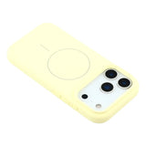 Nord Covr For iPhone 17 Pro Case Compatible with MagSafe Liquid Silicone - Light Yellow