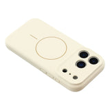 Nord Covr For iPhone 17 Pro Max Case Compatible with MagSafe Liquid Silicone  - Antique White