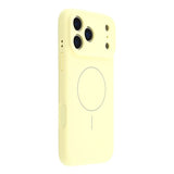 Nord Covr For iPhone 17 Pro Max Case Compatible with MagSafe Liquid Silicone  - Light Yellow