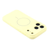 Nord Covr For iPhone 17 Pro Max Case Compatible with MagSafe Liquid Silicone  - Light Yellow