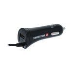 SWISSTEN CAR CHARGER USB-C AND USB 2,4A POWER - SamoTech