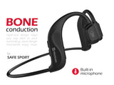 BLUETOOTH EARPHONES SWISSTEN BONE CONDUCTION BLACK