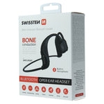 BLUETOOTH EARPHONES SWISSTEN BONE CONDUCTION BLACK