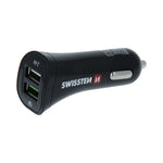 SWISSTEN CAR CHARGER QUICK CHARGE 3.0 2,4A 18W POWER+CABLE MICRO USB - SamoTech