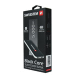 SWISSTEN BLACK CORE SLIM POWER BANK 5000 mAh - SamoTech