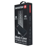 SWISSTEN BLACK CORE POWER BANK 20000 mAh - SamoTech