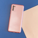 Metallisk Cover til iPhone 14 6,1" pink