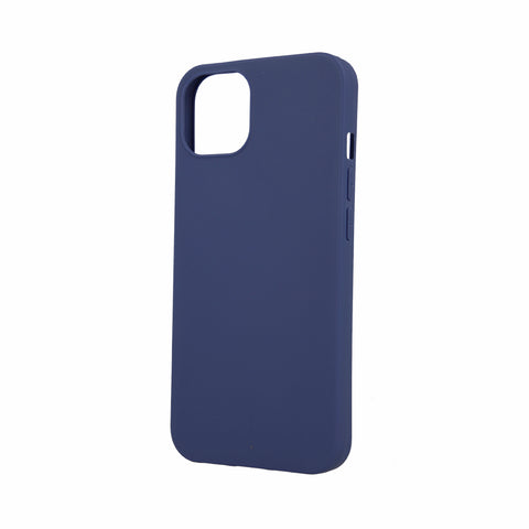 Matt TPU case for iPhone 13 6,1" navy blue