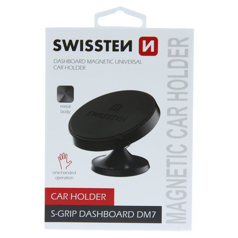 SWISSTEN MAGNETIC CAR HOLDER S-GRIP DASHBOARD DM7 - SamoTech