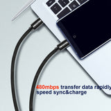 SWISSTEN DATA CABLE TEXTILE USB-C / USB-C  1.2M SILVER - SamoTech
