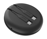 UNIQ HALO USB-C TO C CABLE 1.2M - MIDNIGHT BLACK - SamoTech