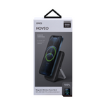 UNIQ HOVEO MAGNETIC FAST WIRELESS USB-C PD POWER BANK WITH STAND 5000MAH - CHARCOAL (GREY)