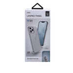 UNIQ HYBRID IPHONE 12 PRO MAX COVER, LIFEPRO TINSEL ANTIMICROBIAL - LUCENT (CLEAR)