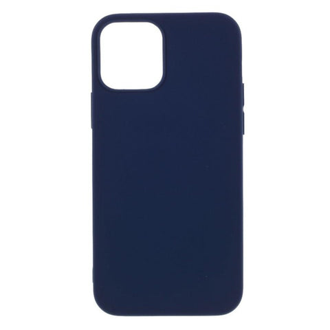 iPhone 14 Plus 6,7" case dark blue, Matt TPU