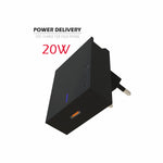 IPHONE 12 CHARGER FROM SWISSTEN, POWER DELIVERY 20W, BLACK - SamoTech