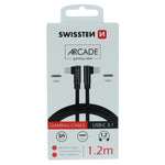 SWISSTEN ARCADE CABLE USB-C / USB-C 1.2 M BLACK - SamoTech